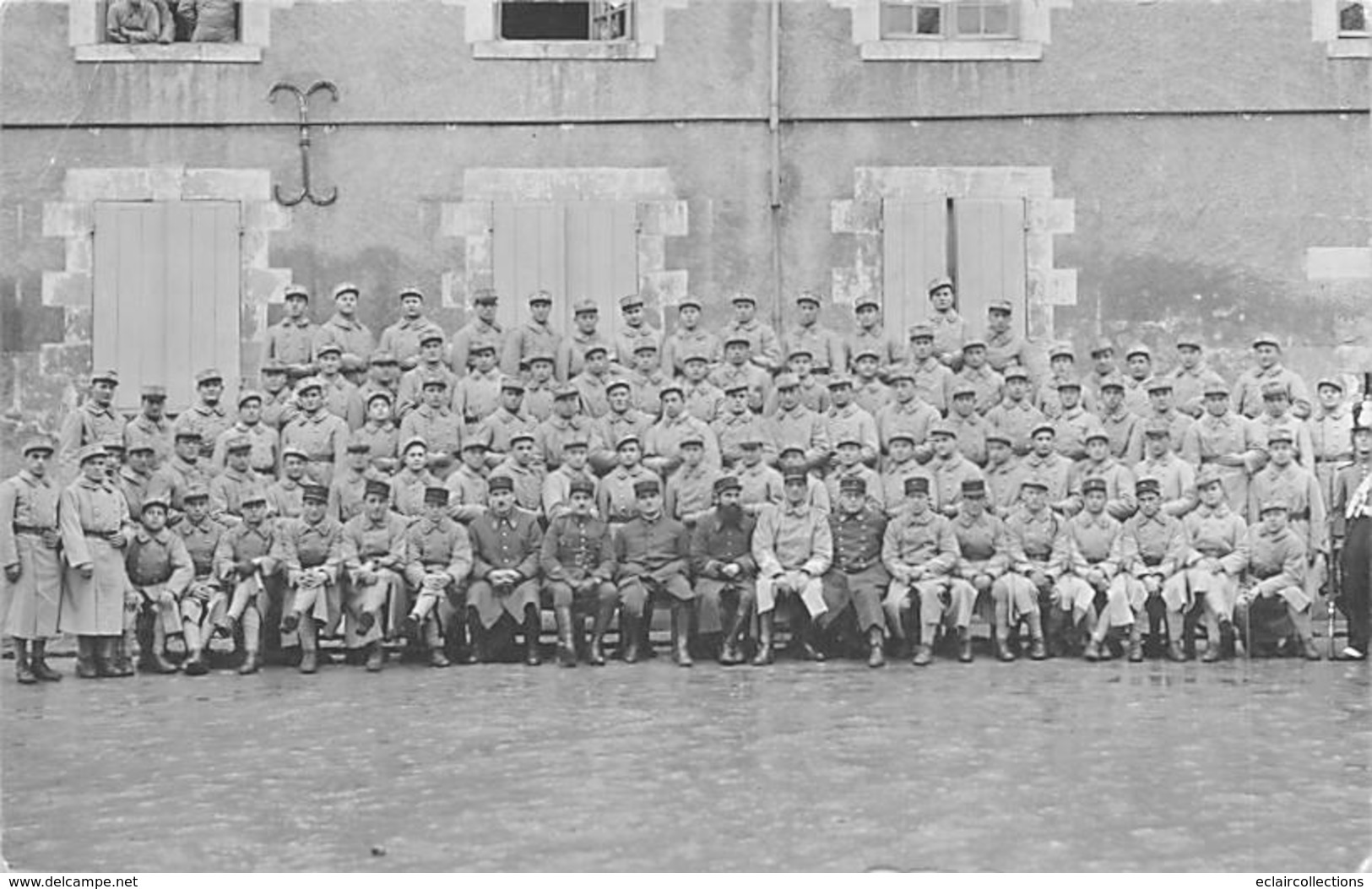 Orléans Ou Environs   45      Groupe De Militaires   Carte Photo              (voir Scan) - Orleans