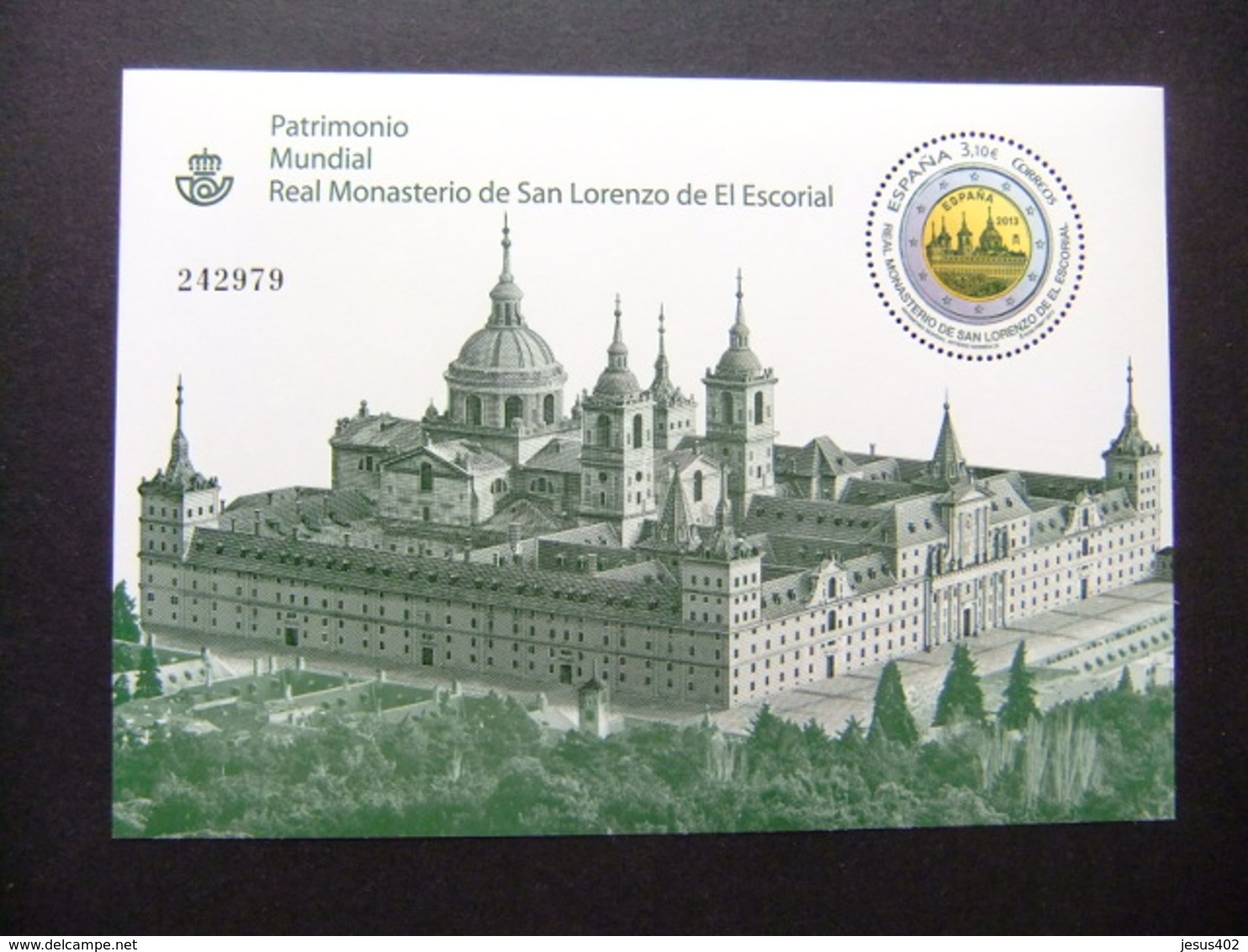 ESPAÑA Espagne 2013 SAN LORENZO Del ESCORIAL Edifil 4789 Yvert 4482 ** MNH - Nuovi