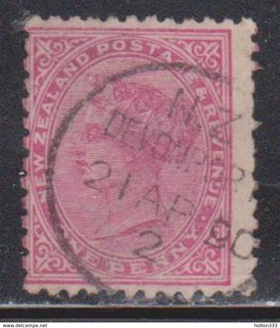 NEW ZEALAND Scott # 61b Used - Queen Victoria - Used Stamps