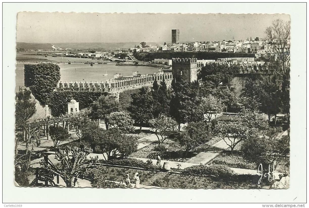 RABAT - JARDIN DES OUDAIA ET LE BOUREGHREB   VIAGGIATA FP - Rabat