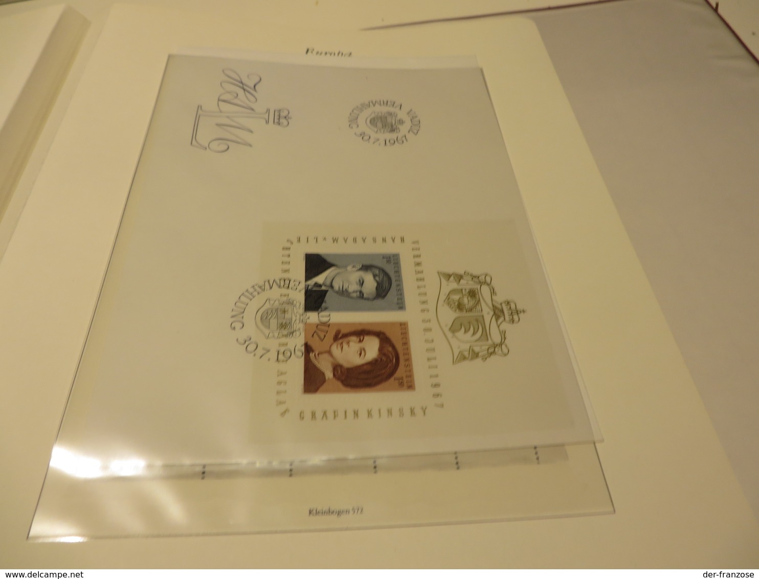 LIECHTENSTEIN  Posten  o /  ** /  MARKEN,  BOGENTEILE  und  BELEGE  im  BINDER