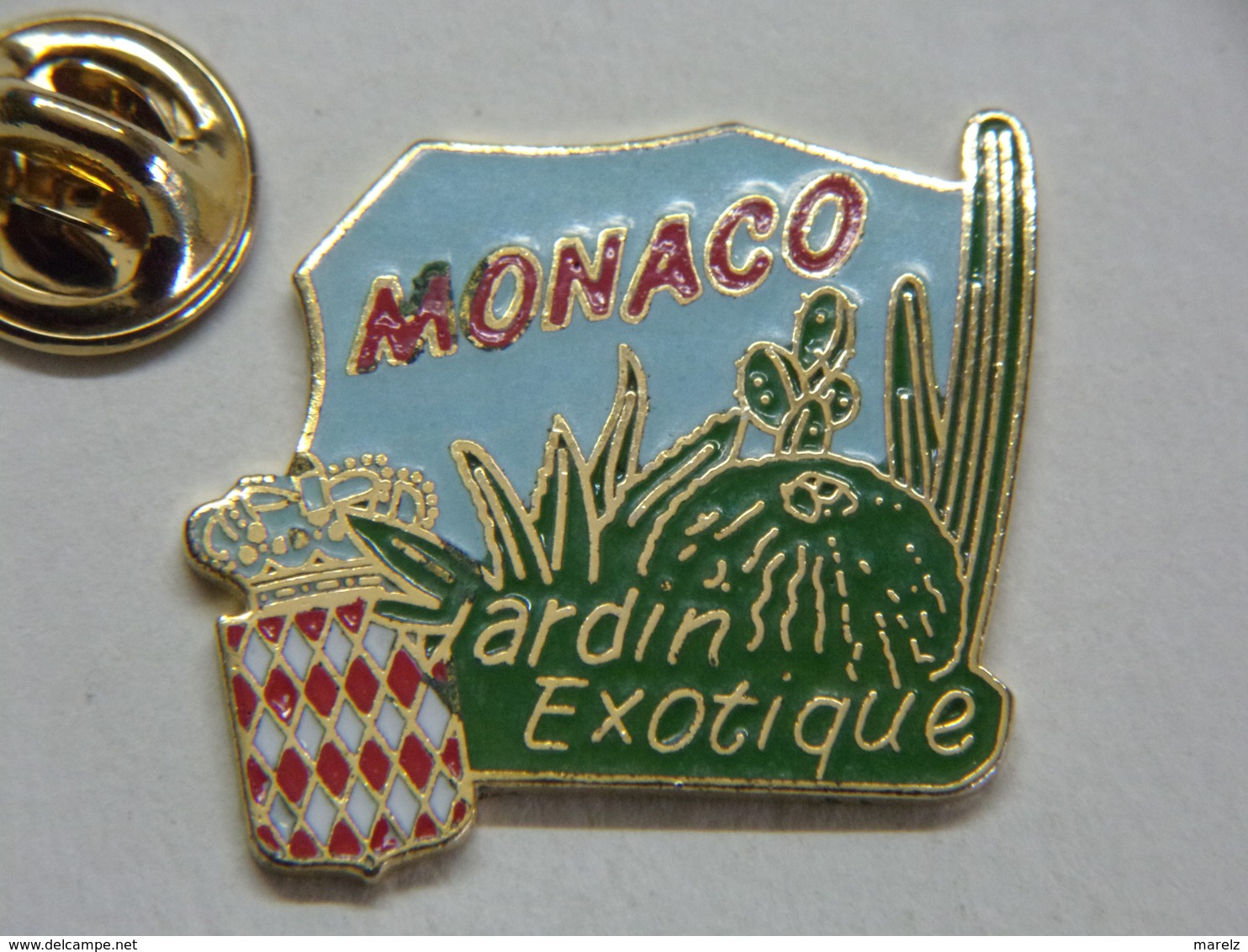 Pin's - Ville MONACO Jardin Exotique Armoiries - Cities