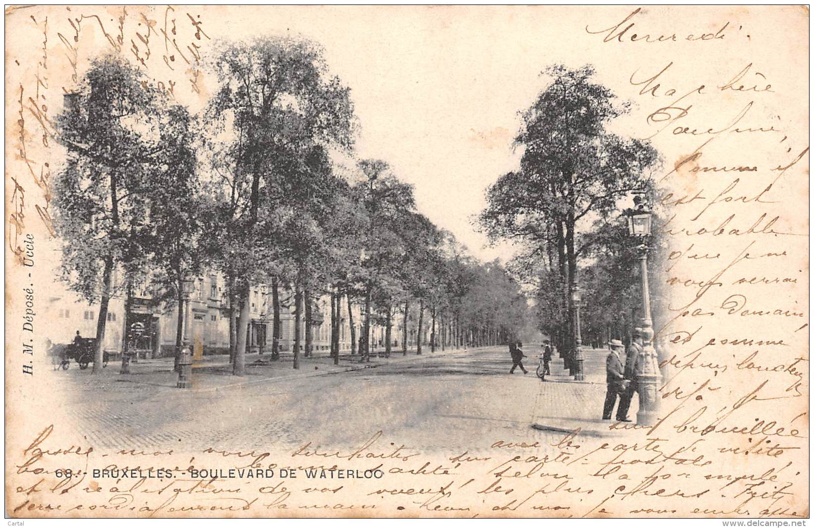BRUXELLES - Boulevard De Waterloo - Lanen, Boulevards