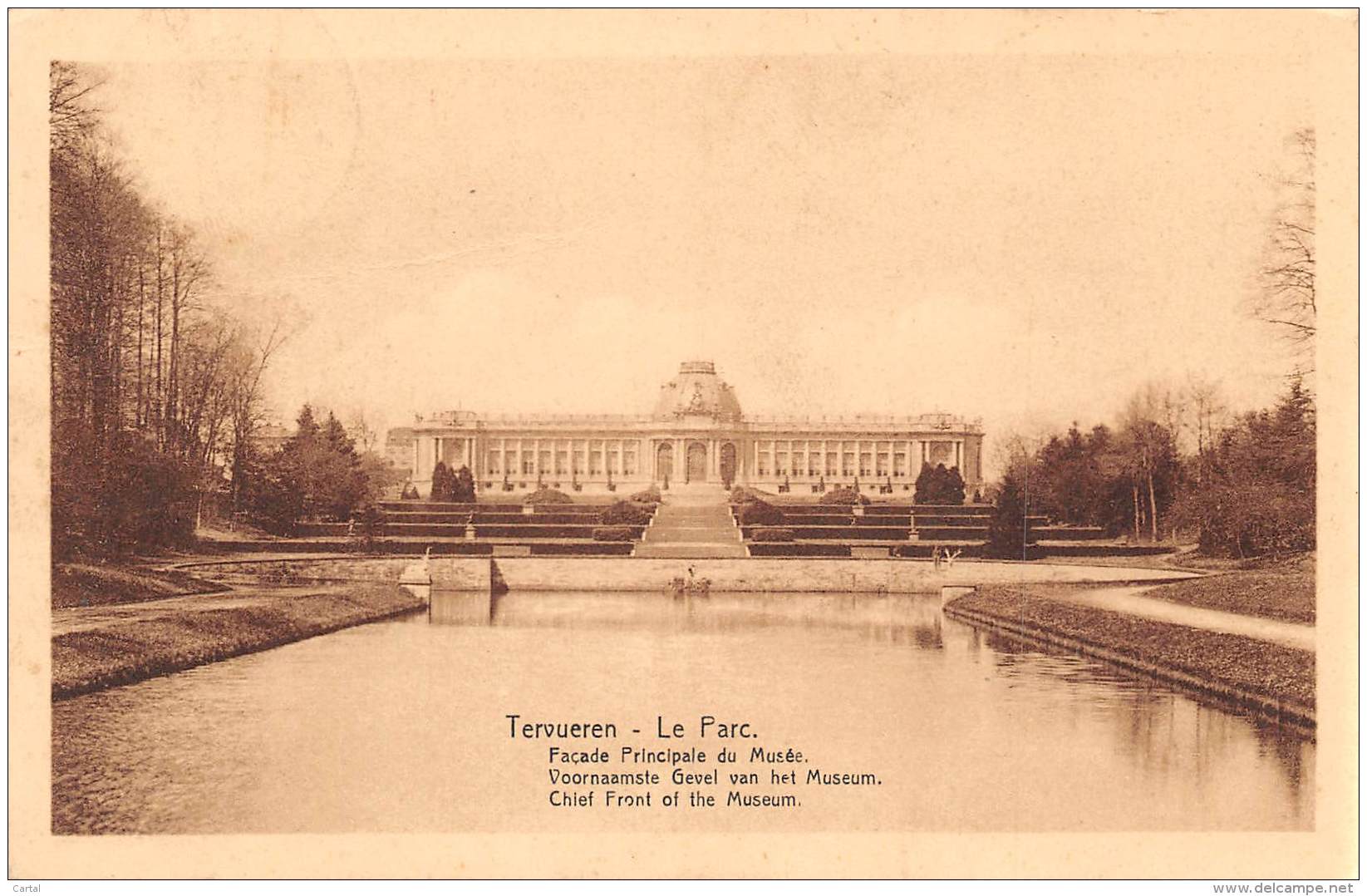 TERVUEREN - Le Parc - Façade Principale Du Musée - Tervuren