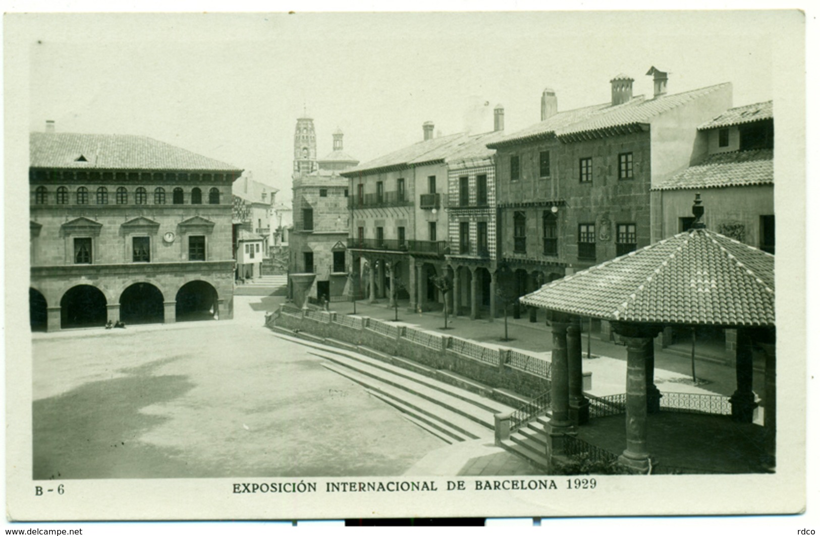 ESPAÑA ARAGÓN VALDERROBRES, Plaza Mayor; Spain - Teruel