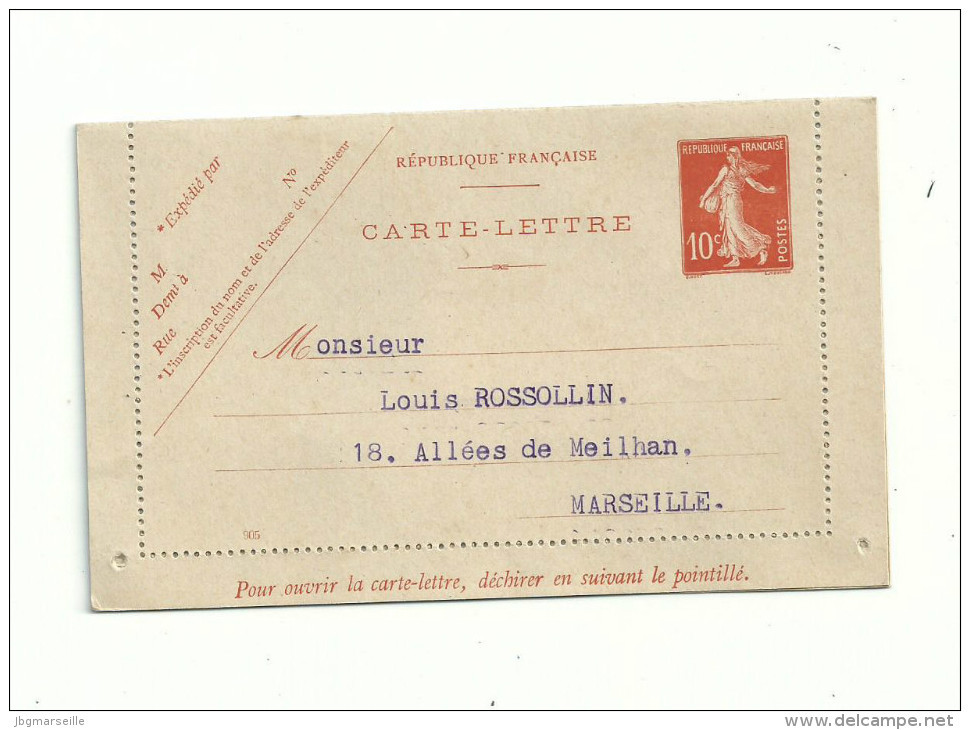 ENTIER CL 2   N° 135. ....NEUF....10C Semeuse......prêt à L'emploi.....à Voir - Cartes-lettres