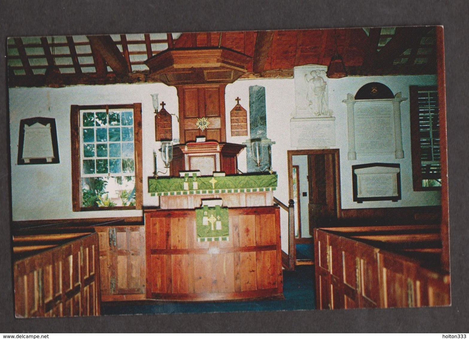 Pulpit Of St Peter's Church In St George's, Bermuda - Uunsed - Bermuda