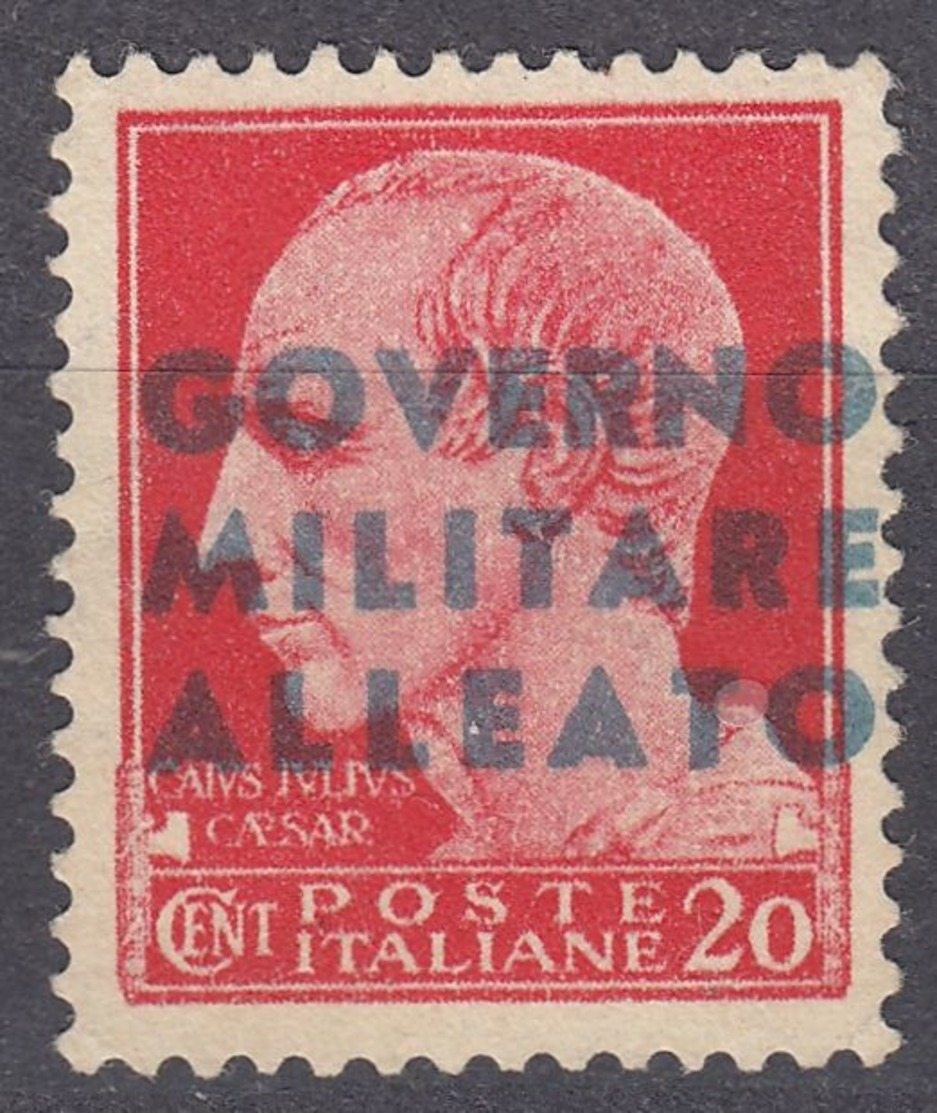 NAPOLI, OCCUPAZIONE INTERALLEATA - 1943 - Yvert 10 Nuovo Senza Gomma. - Occup. Anglo-americana: Napoli