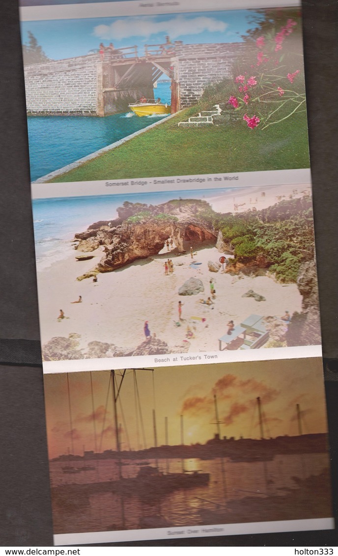 Postcard Folder With Several Views Of Bermuda - Unused - Bermudes