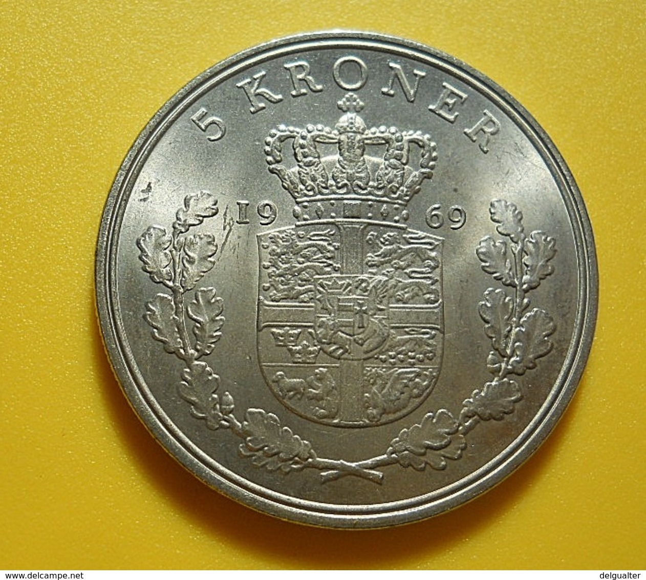 Denmark 5 Kroner 1969 - Dänemark