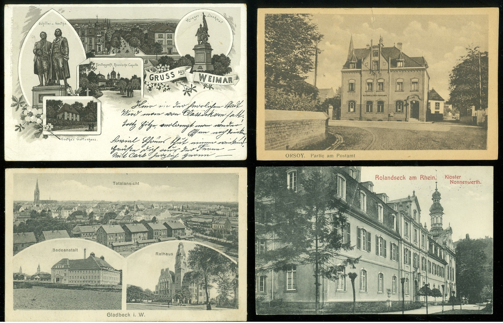 Beau Lot De 60 Cartes Postales D' Allemagne Deutschland     Mooi Lot Van 60 Postkaarten Van Duitsland - 60 Scans - 5 - 99 Cartes