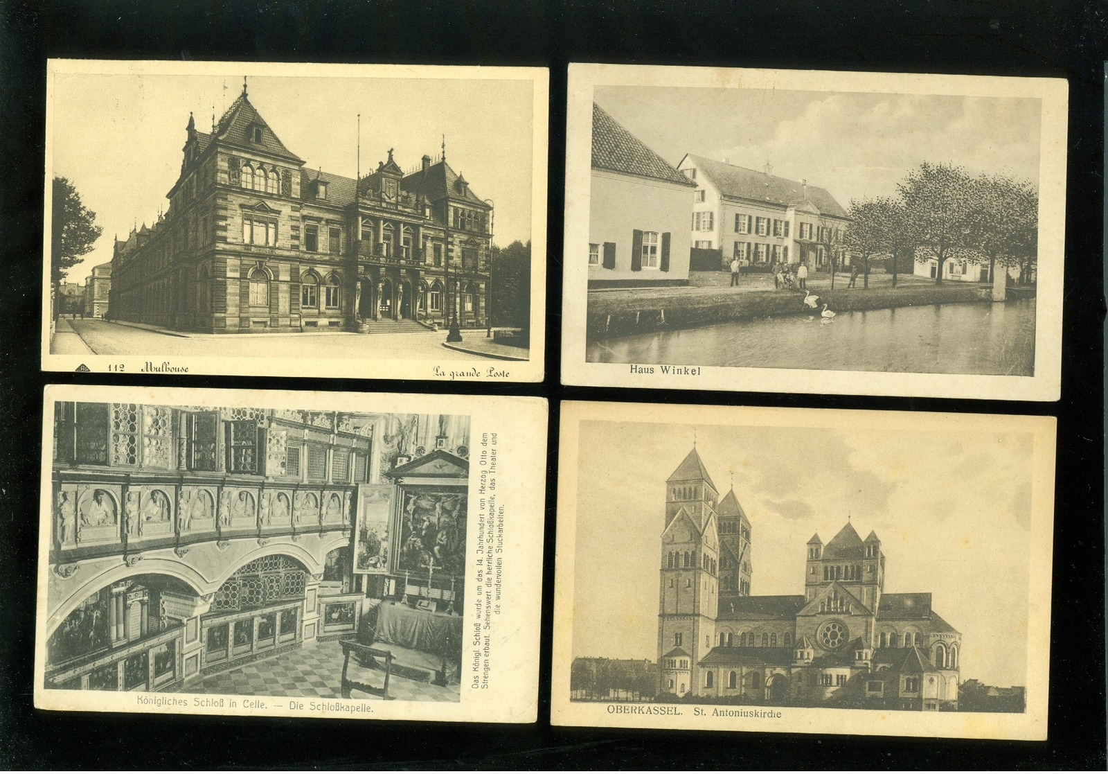 Beau lot de 60 cartes postales d' Allemagne Deutschland     Mooi lot van 60 postkaarten van Duitsland - 60 scans