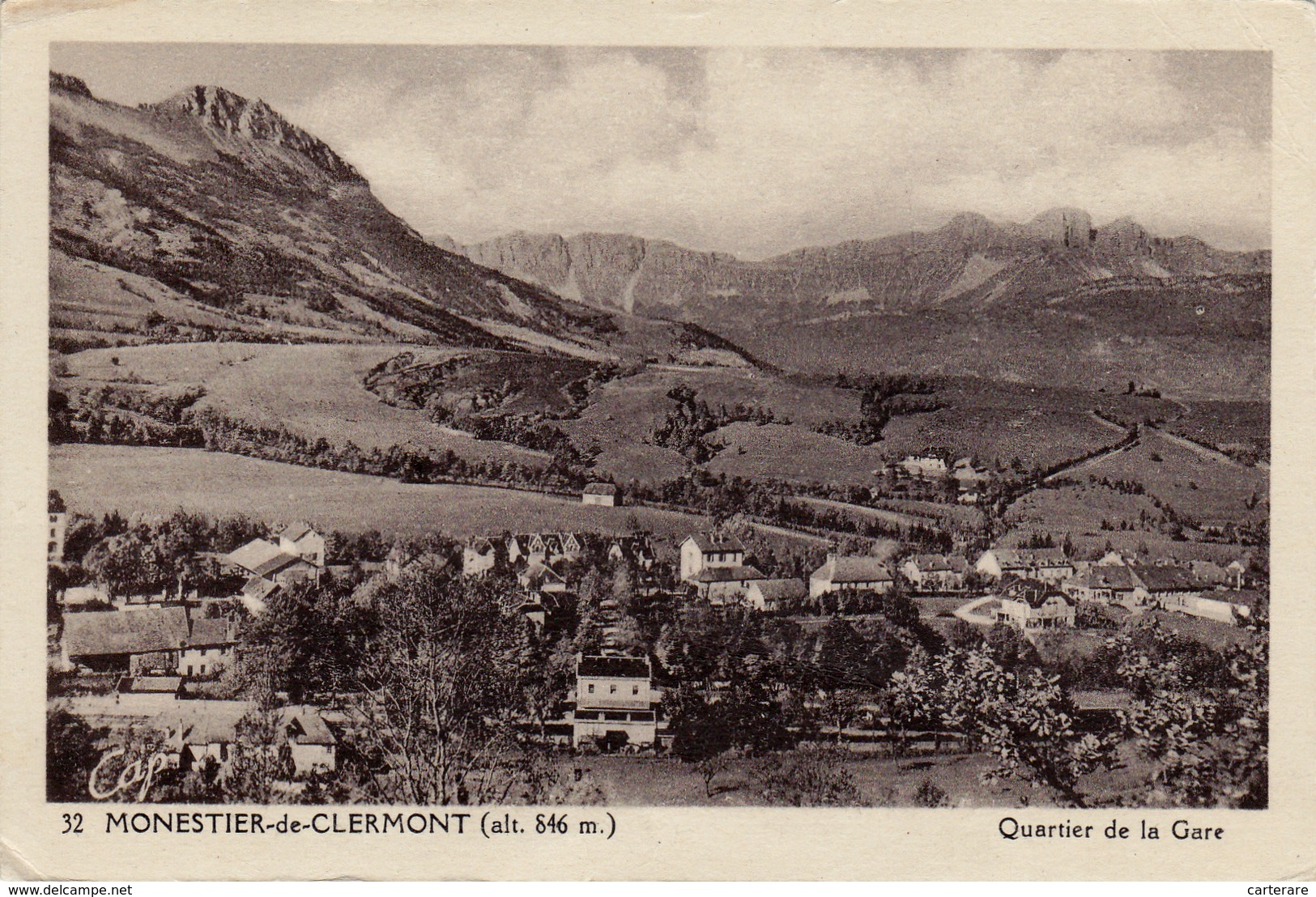 38,1910,isère, Monestier De Clermont,quartier De La Gare,prés Vif,grenoble,col Du Fau,trièves,rare,photo Riondet - Vif