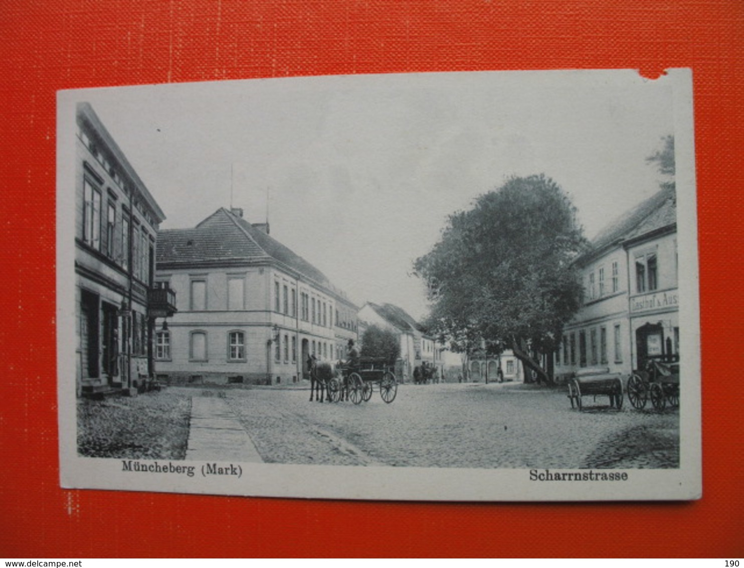 Muncheberg(Mark).Scharrnstrasse - Müncheberg