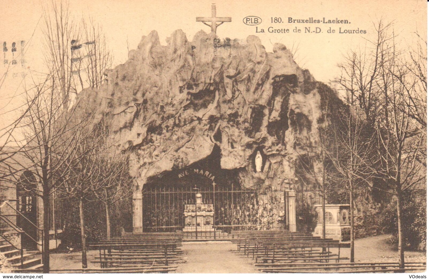 Bruxelles - CPA - Brussel - Laeken - La Grotte N.-D. De Lourde - Laeken