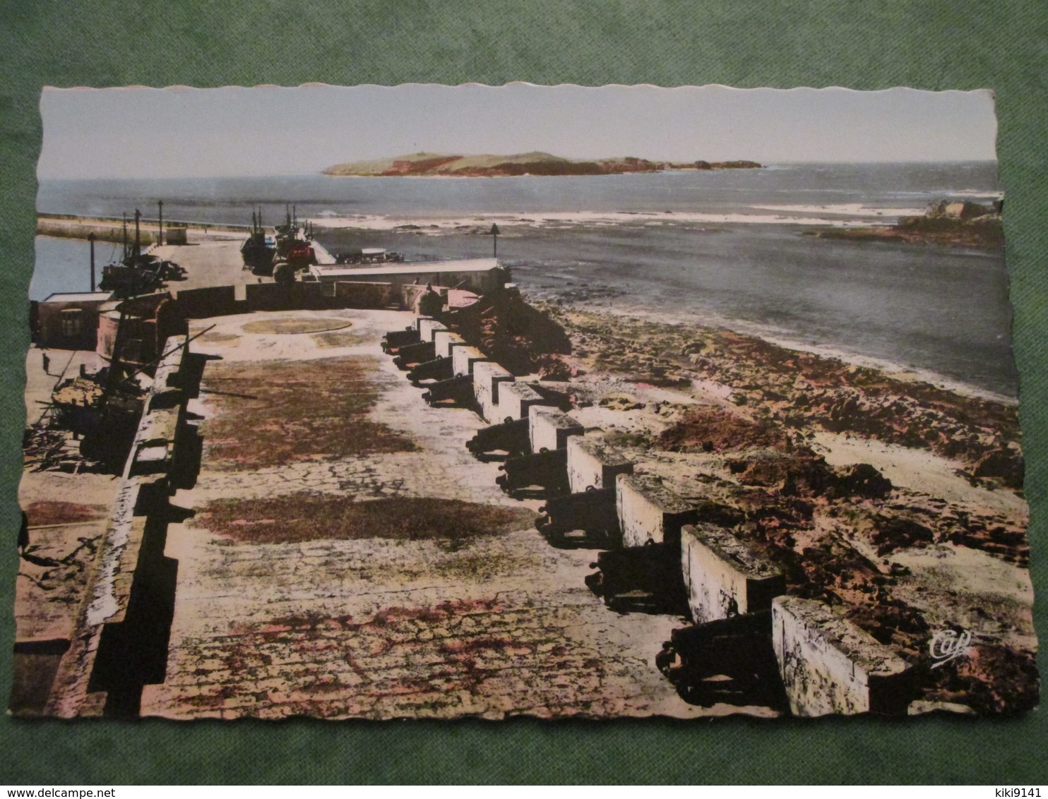 ESSAOUIRA - Le Bastion Du Port Et La Grande Ile - Autres & Non Classés