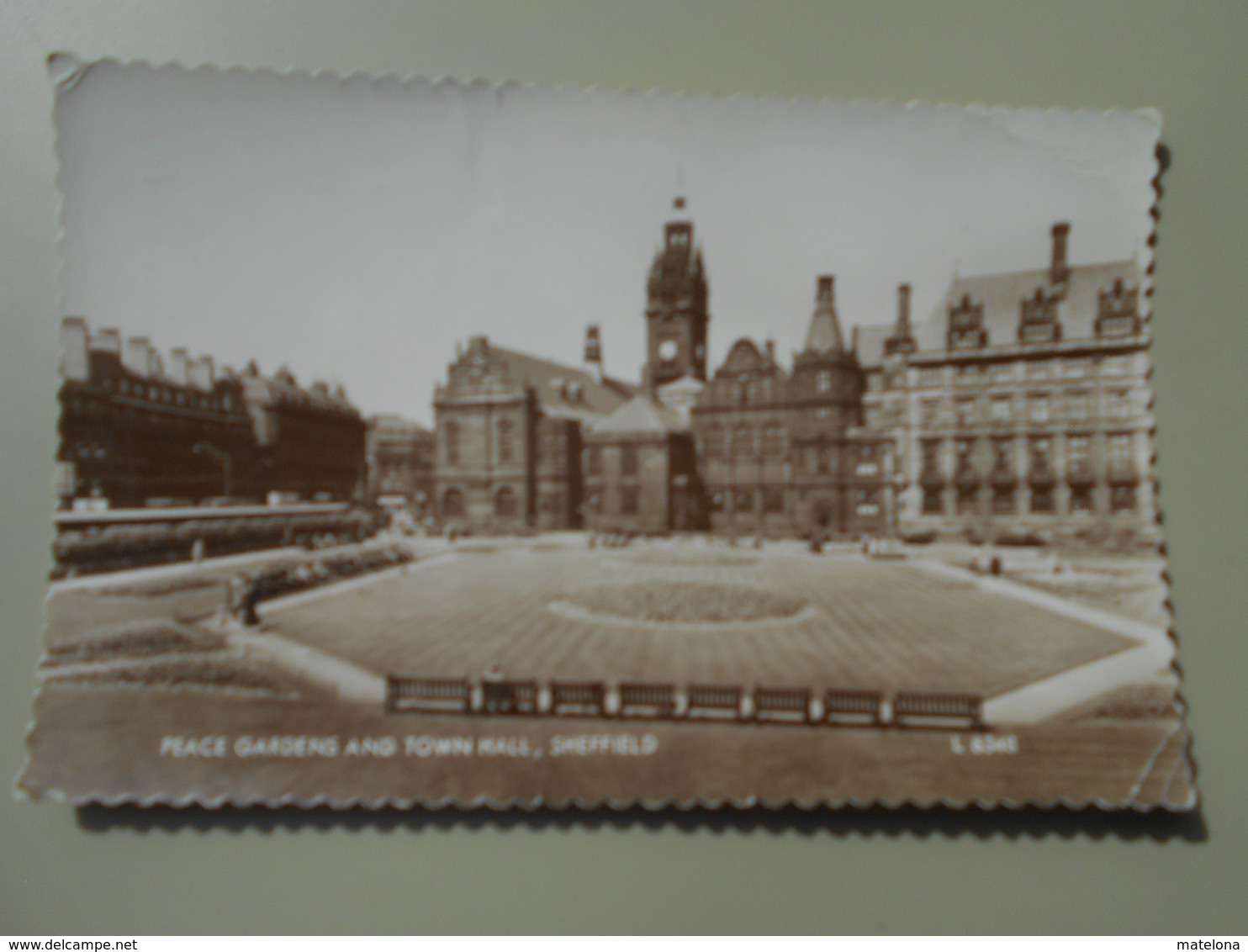 ANGLETERRE YORSHIRE SHEFFIELD PEACE GARDENS AND TOWN HALL - Sheffield