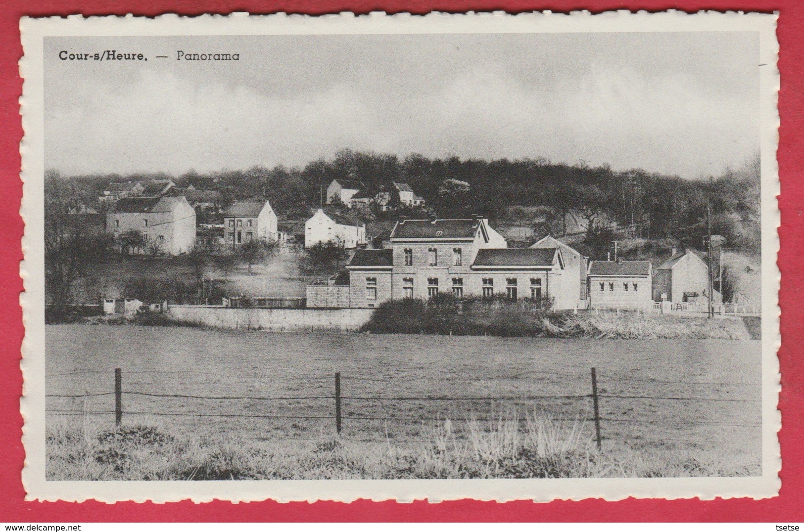 Cour-s / Heure - Panorama ... De La Gare ( Voir Verso ) - Ham-sur-Heure-Nalinnes