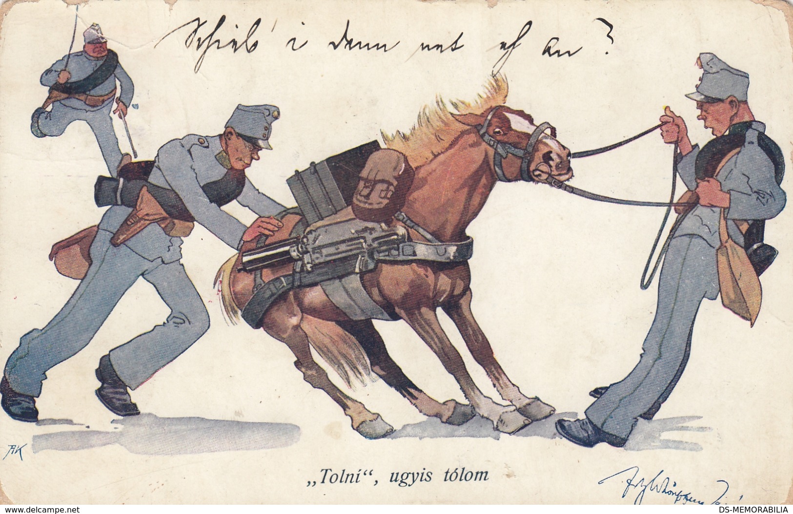 Fritz Schonpflug - Militaria , Horse 1909 - Schoenpflug, Fritz