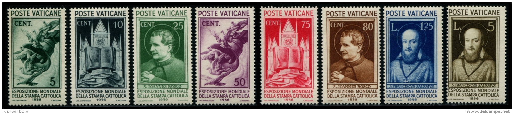 Lot N°6774a Vatican N°72/79 Neuf ** LUXE - Neufs