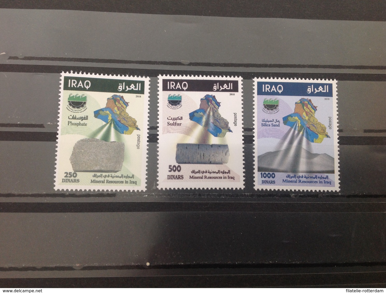 Irak / Iraq - Postfris / MNH - Complete Set Mineralen 2018 - Irak