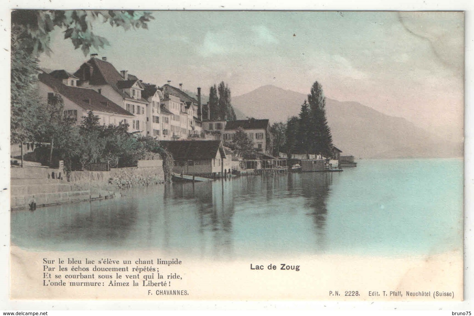Lac De Zoug - Pfaff 2228 - Zoug