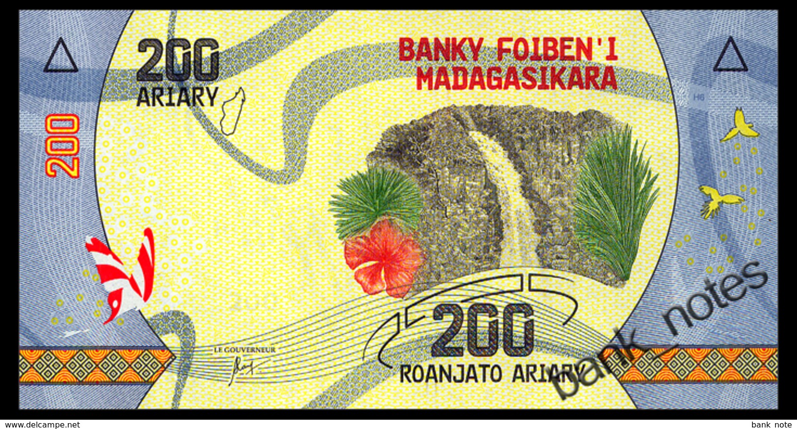 MADAGASCAR 200 ARIARY ND(2017) Pick 98 Unc - Madagascar