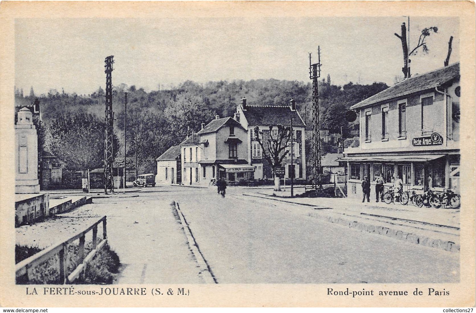 77-LA FERTE-SOUS-JOUARRE- ROND-POINT AVENUE DE PARIS - La Ferte Sous Jouarre