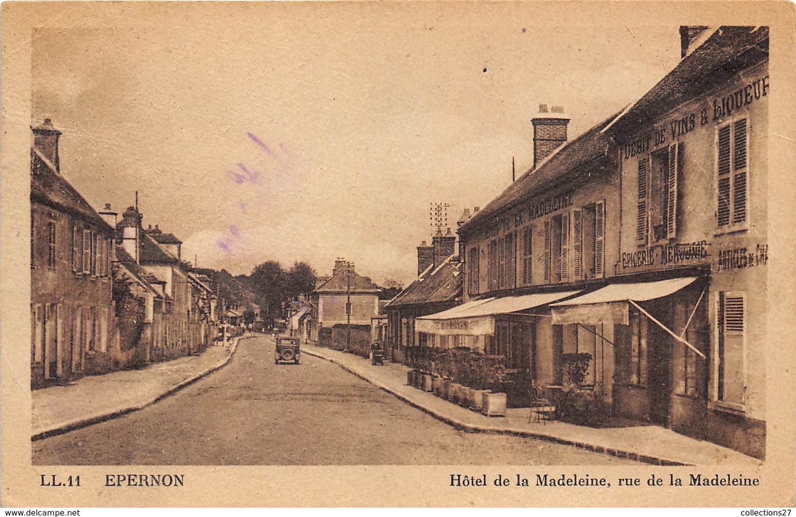 28-EPERNON- HÔTEL DE LA MADELEINE , RUE DE LA MADELEINE - Epernon