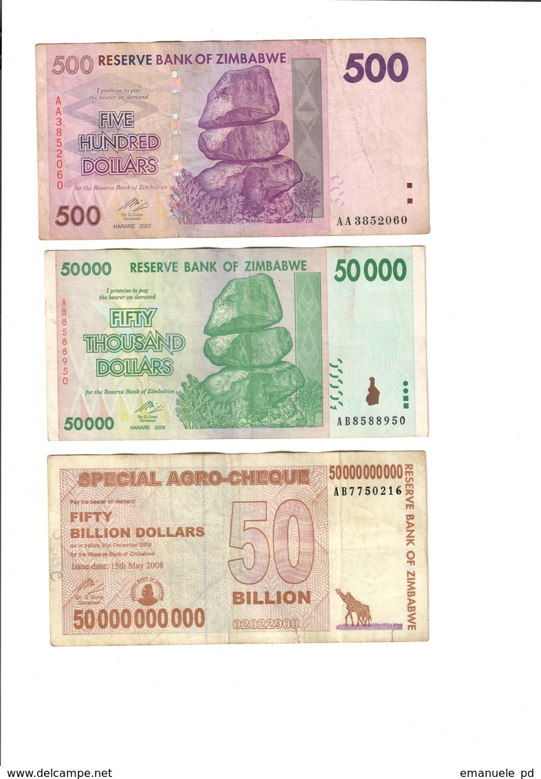 Africa Lot 8 Banknotes - Other - Africa