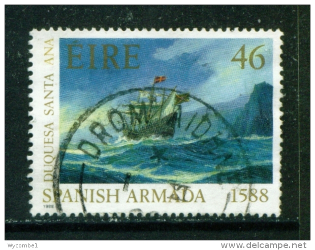 IRELAND  -  1988  Spanish Armada  46c  Used As Scan - Used Stamps