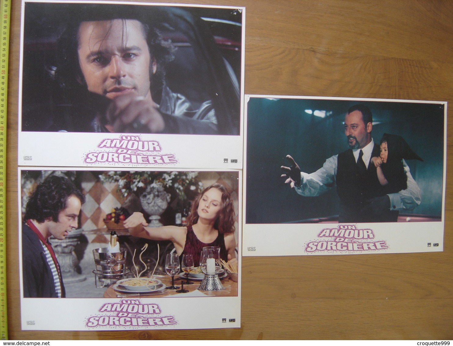 UN AMOUR DE SORCIERE Vanessa Paradis Jean Reno Lot GRANDES Photo Cinema Lobby Card 300 X 400 Mm - Fotos