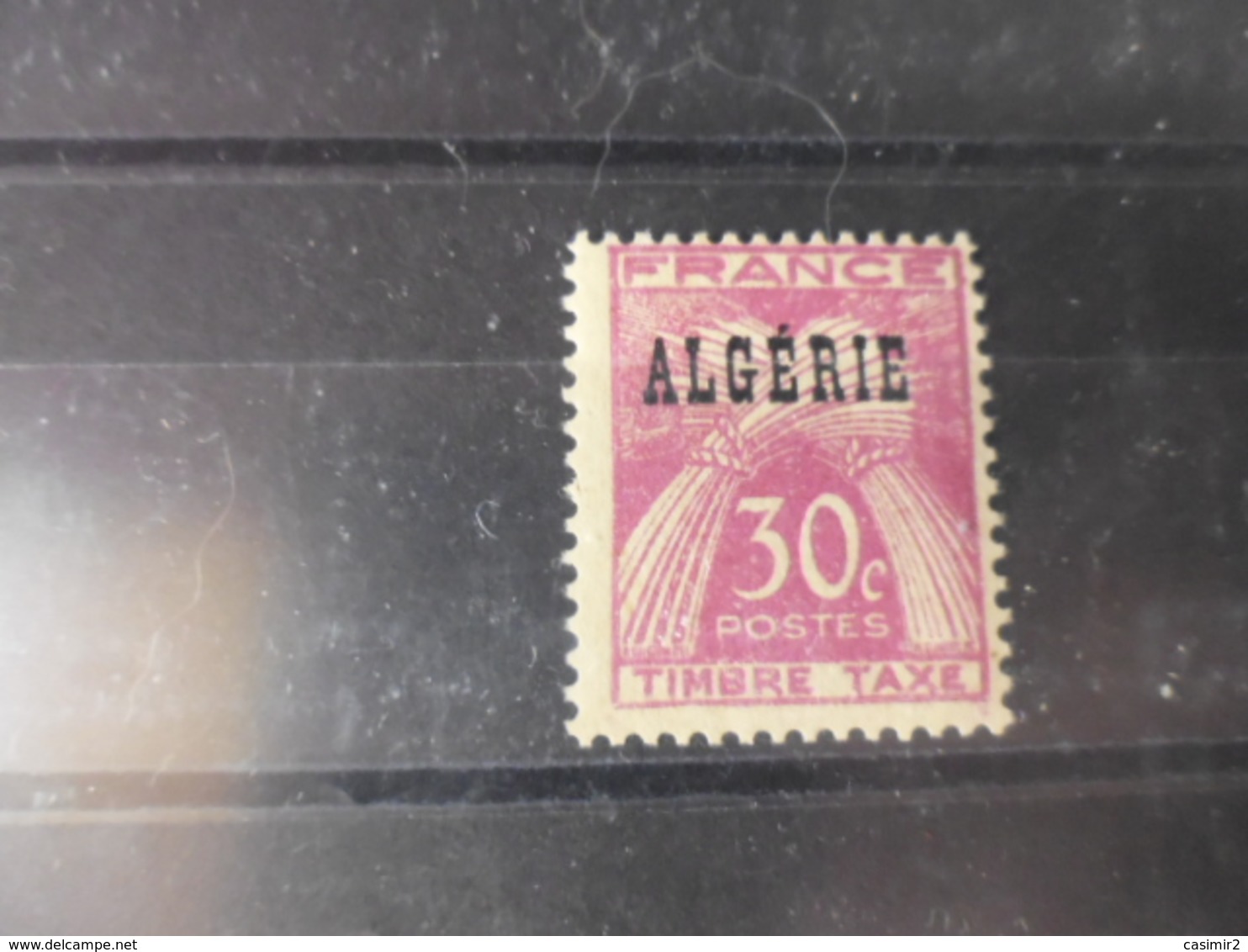 ALGERIE POSTE YVERT N°TAXE  34* - Timbres-taxe