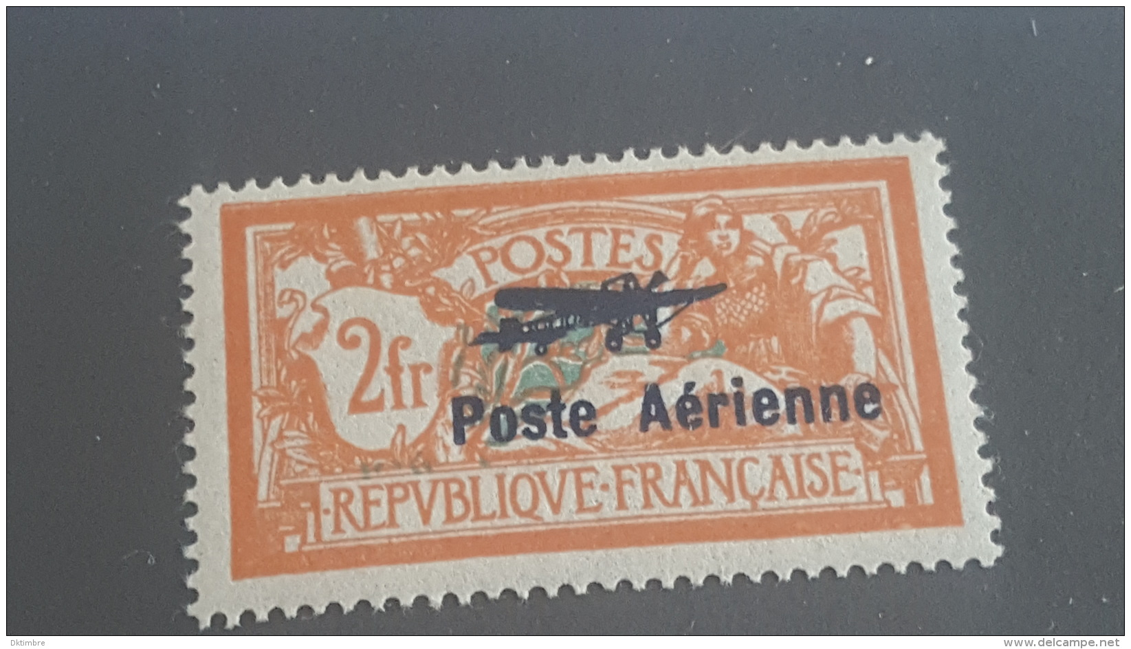 LOT 399992 TIMBRE DE FRANCE NEUF* N°1 VALEUR 250 EUROS - 1927-1959 Ungebraucht