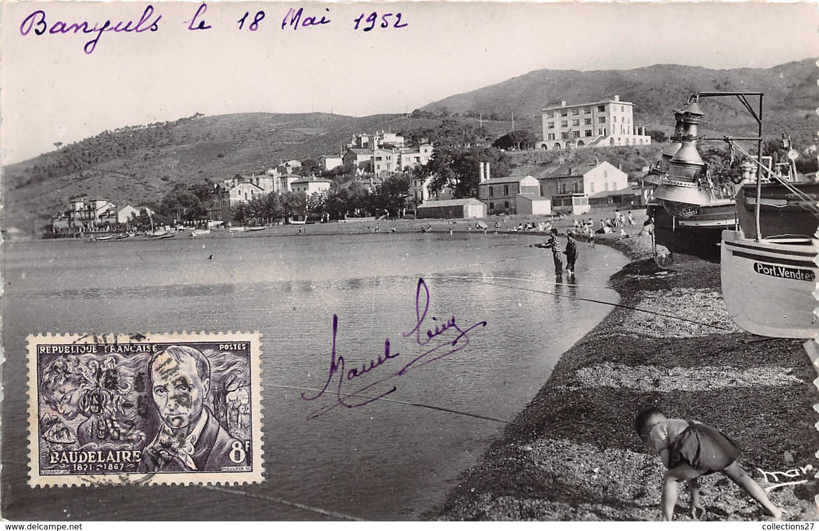 66-BANYULS- VUE D'ENSEMBLE ET L'HÔTEL MIRAMAR - Banyuls Sur Mer