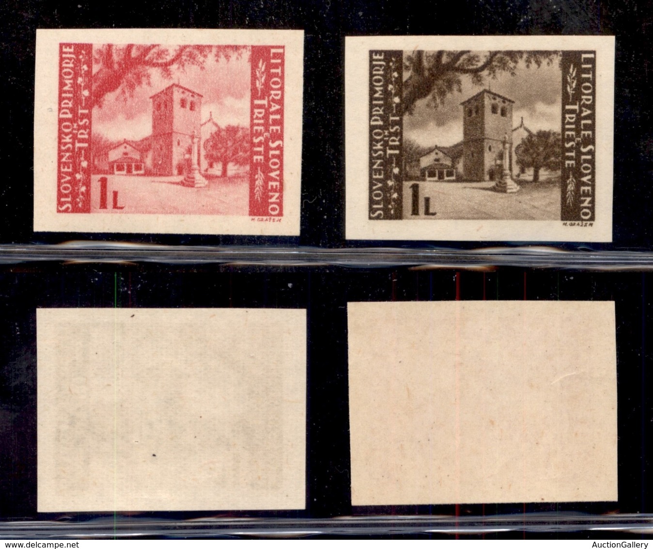 0332 OCCUPAZIONI - ISTRIA/LITORALE SLOVENO - 1946 - San Giusto (60A/60B) - Serie Completa - Gomma Integra (180) - Other & Unclassified