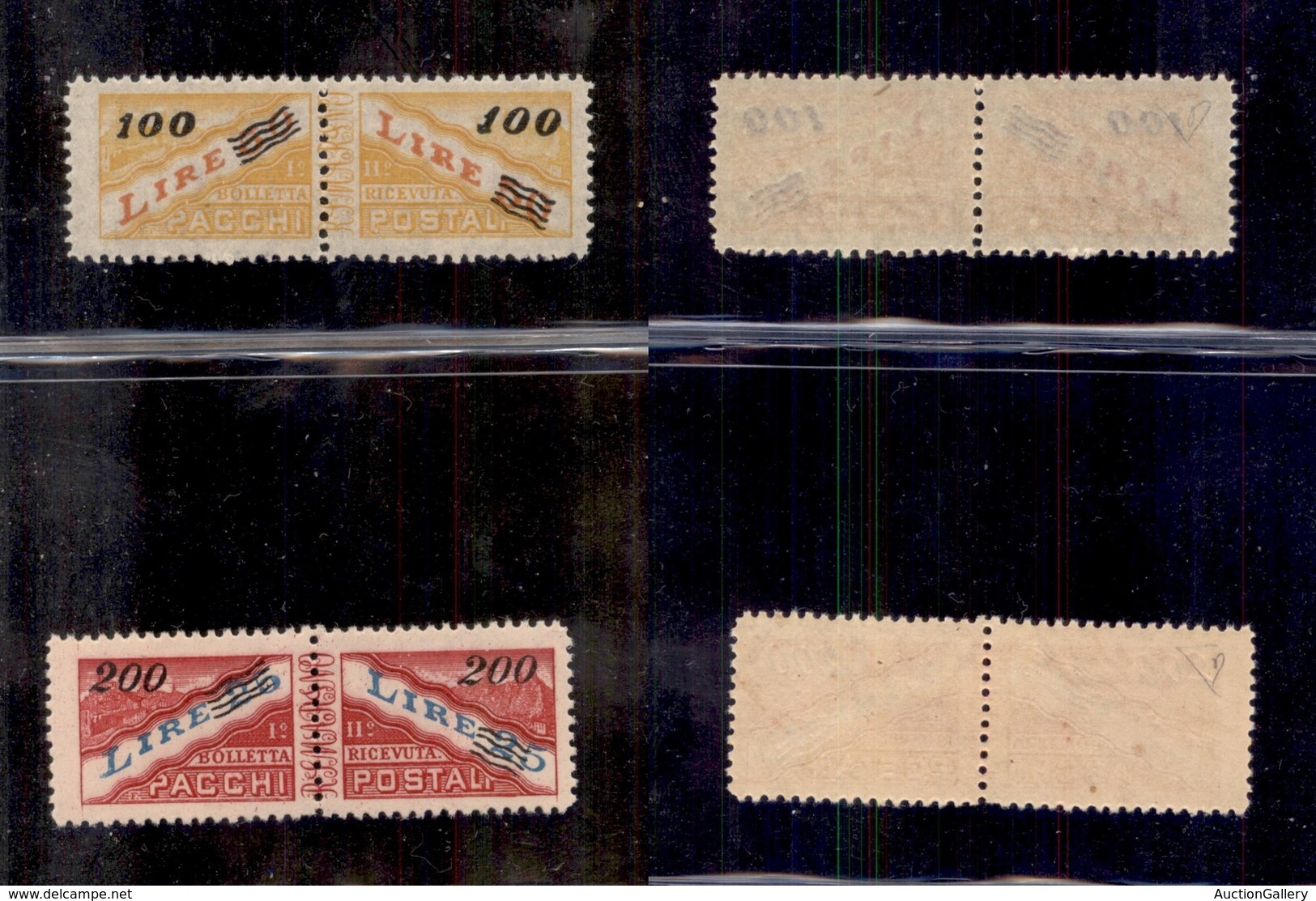 0681 SAN MARINO - 1948 - Pacchi Postali (33/34) - Serie Completa - Gomma Integra - Cert. Diena (450) - Autres & Non Classés