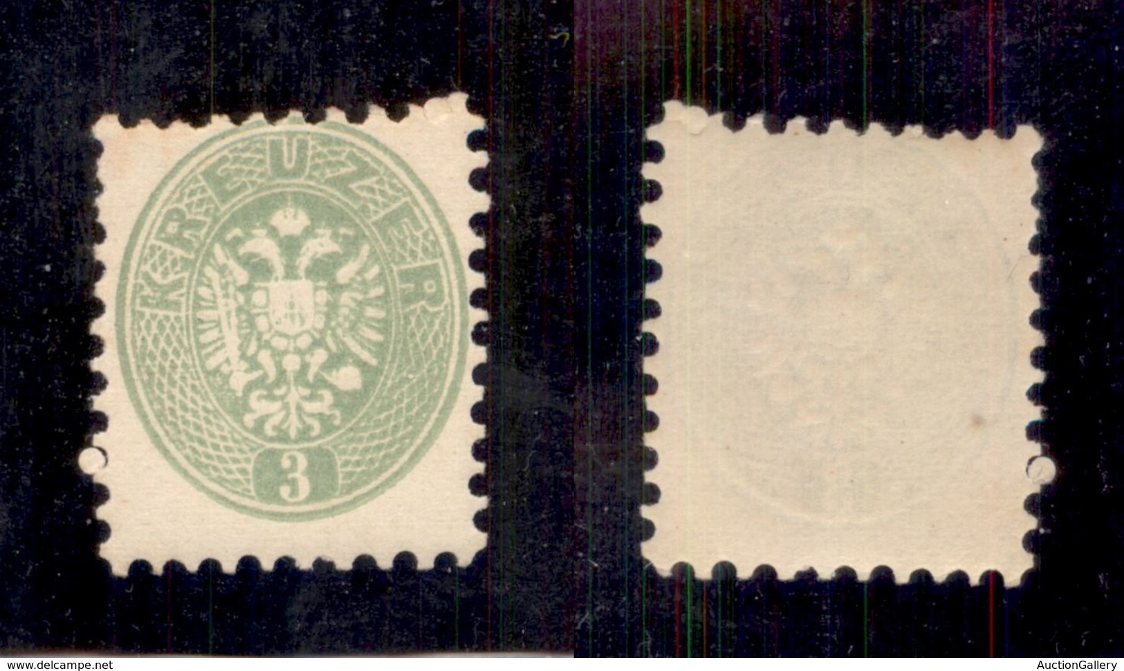 0686 EUROPA - AUSTRIA - 1863 - 3 Kreuzer (28) - Gomma Integra - Other & Unclassified