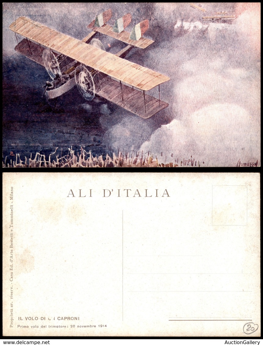 1615 CARTOLINE - AVIAZIONE - Un Caproni In Volo - Ali D'Italia - Nuova - Autres & Non Classés