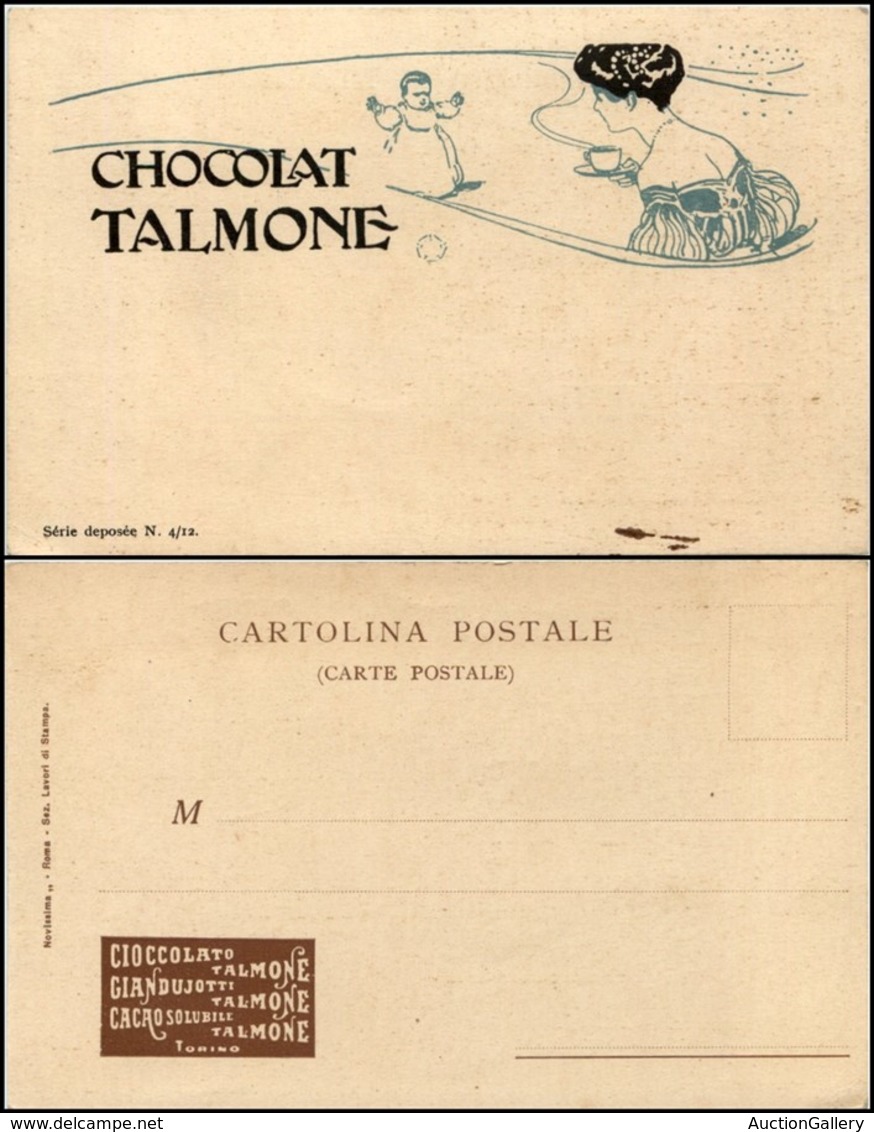 1966 CARTOLINE - PUBBLICITARIE - Cioccolato Talamone - Chocolat Talamone N.4/12 - Illustratore Terzi - Nuova (100) - Altri & Non Classificati