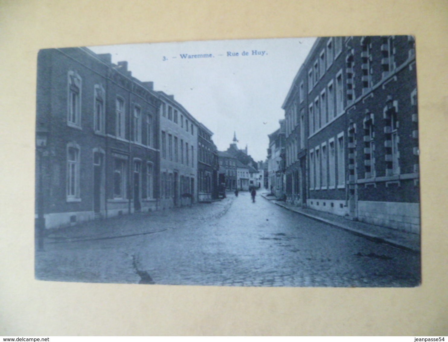 Waremme. Rue De Huy. Cachet Poste De 1920 - Waremme