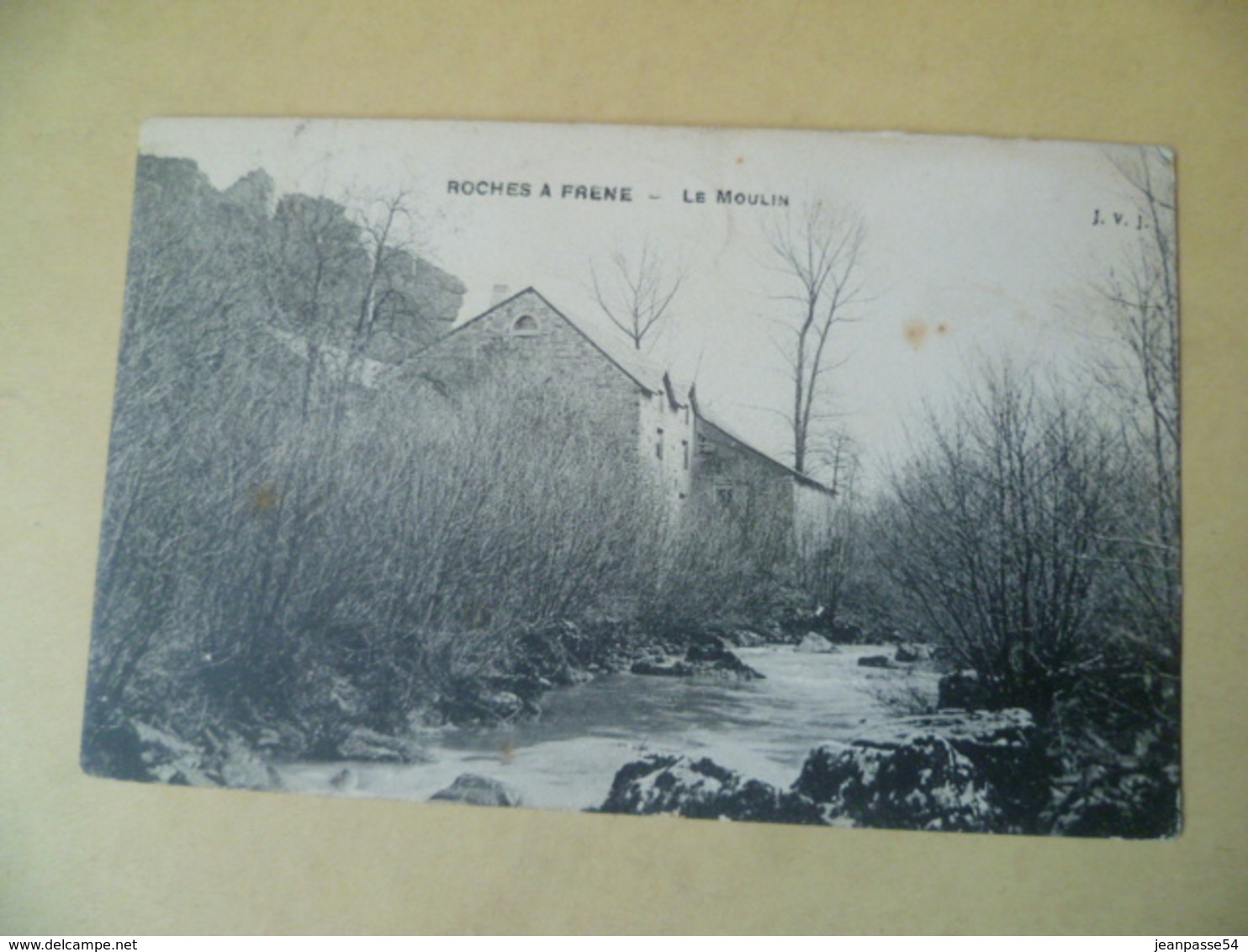 Roches à Frene - Le Moulin.. Cachet Poste De 1917 ? - Manhay