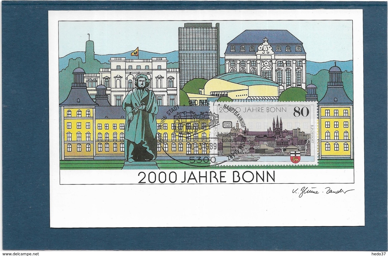 Allemagne - Carte Maximum - Monuments - Architecture - Altri & Non Classificati