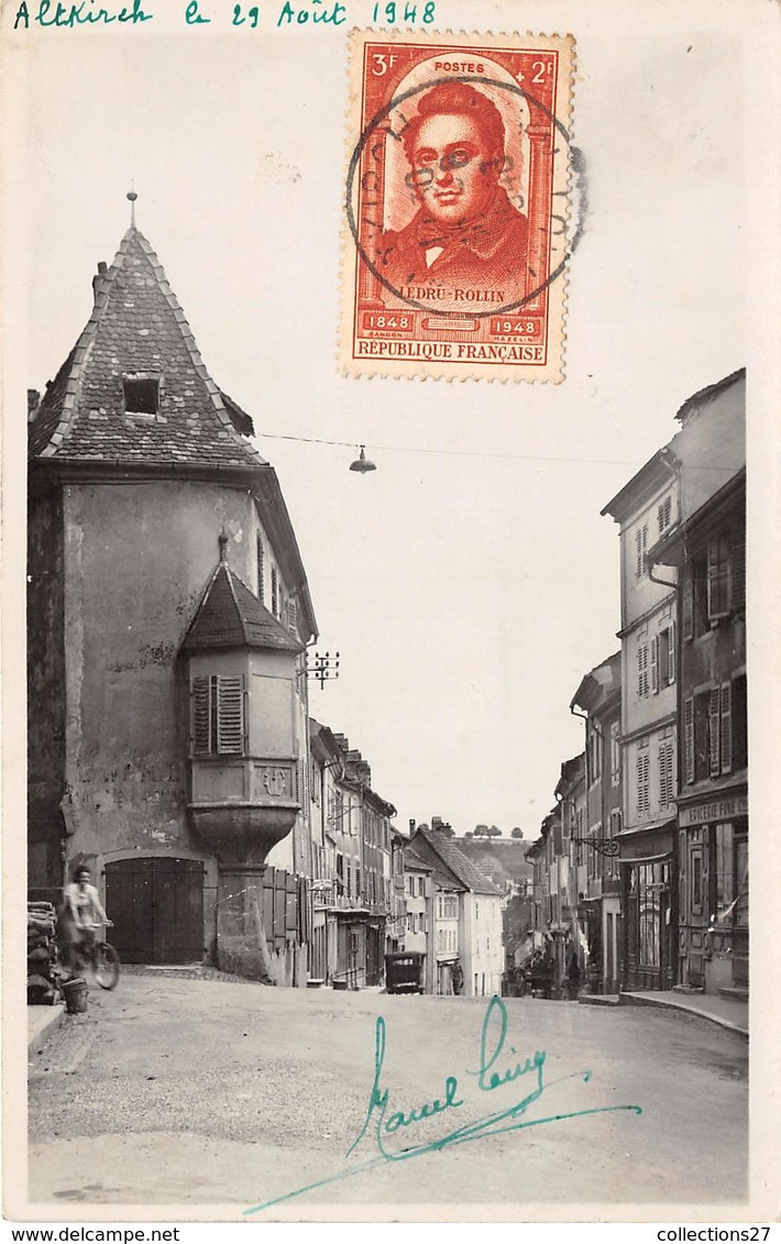 68-ALTKIRCH- LA RUE DES BOULANGERS - Altkirch