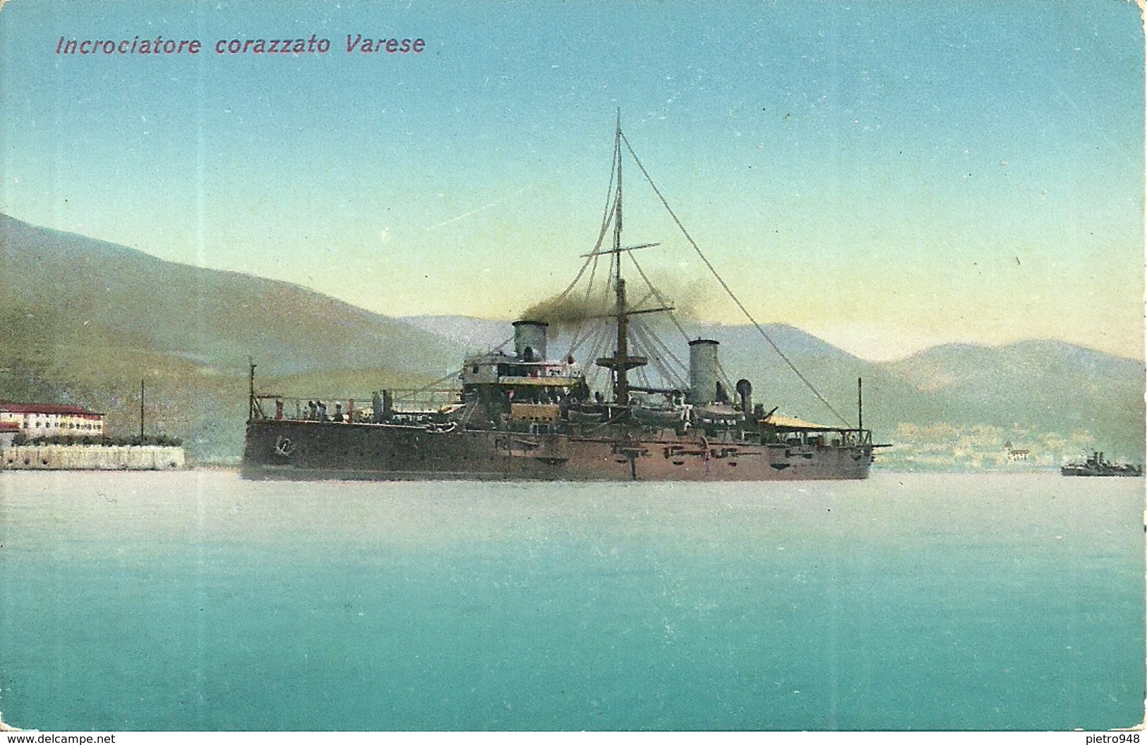 Regia Marina Militare Italiana, Regia Nave "Varese", Incrociatore Corazzato - Guerra