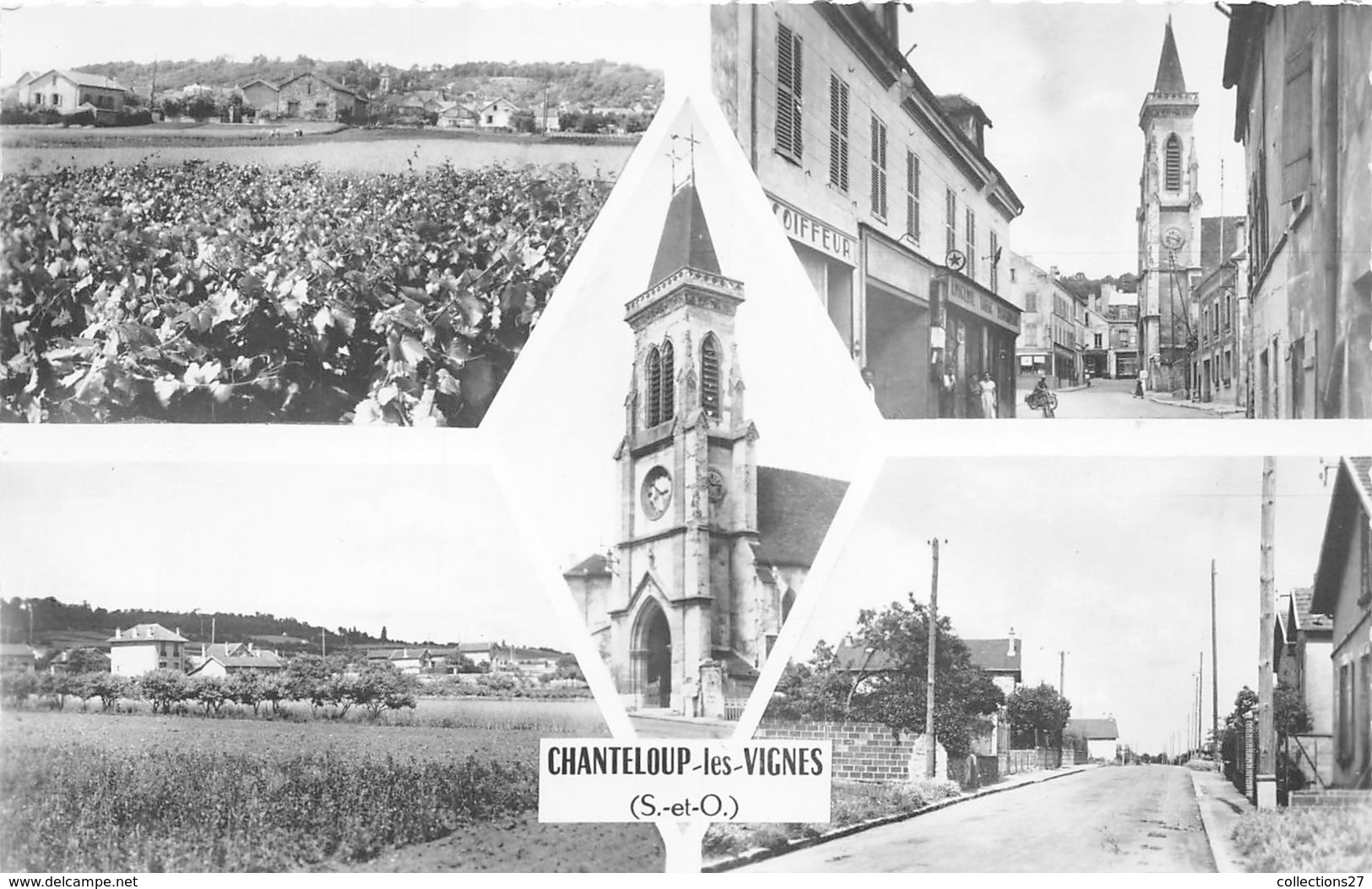 78-CHANTELOUP-LES-VIGNES-MULTIVUES - Chanteloup Les Vignes