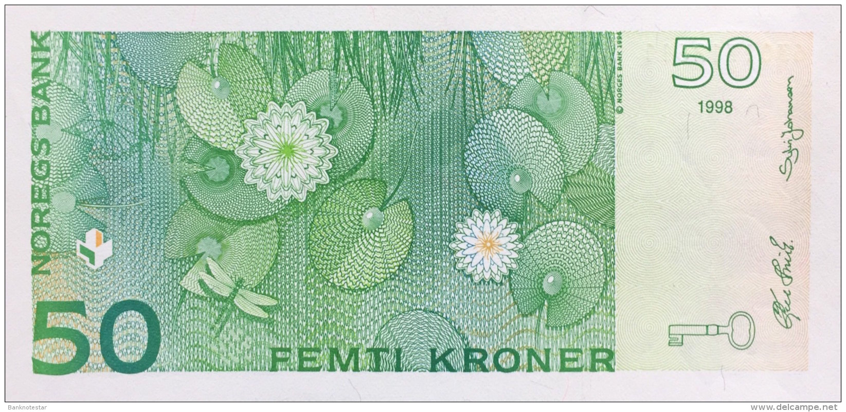 Norway 50 Kroner, P-46a 1998 XF - Norvège