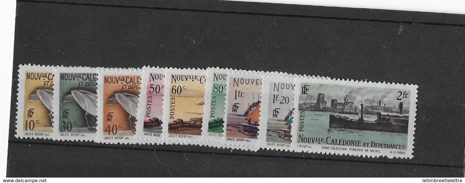 Nouvelle-Calédonie N°259 à 268** Sans Le 267 - Nuovi