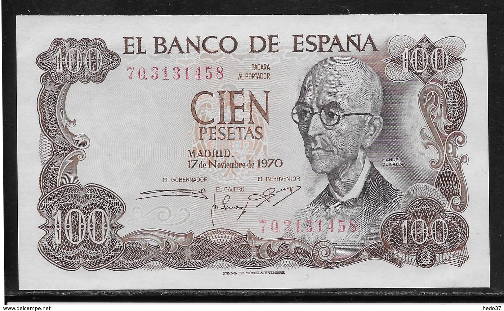 Espagne - 100 Pesetas - Pick N°152 - NEUF - 100 Peseten