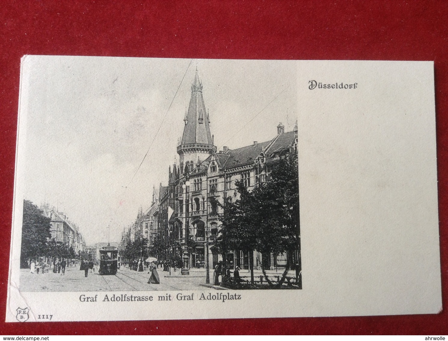 AK Düsseldorf Graf Adolfstraße Mit Graf Adolfplatz Ca. 1910 - Duesseldorf